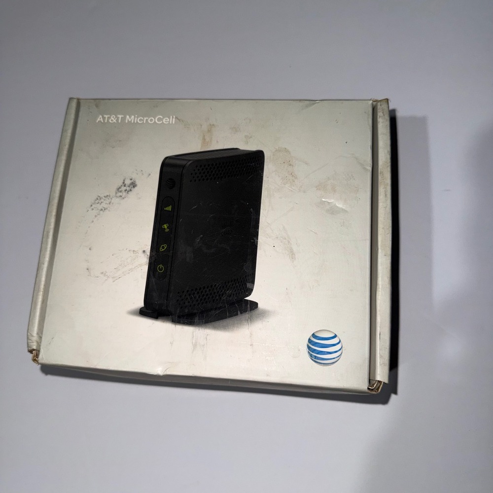 AT&T MicroCell Cisco DPH154 Wireless Signal Booster Black Home Cell Tower
